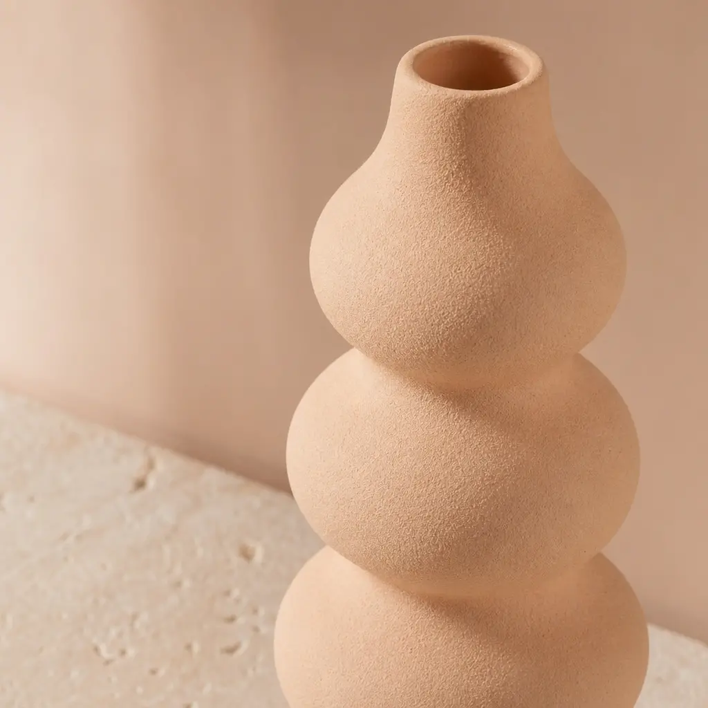 Aura Vase / İkili Dekoratif Vazo Seti - 3D - Görsel 3